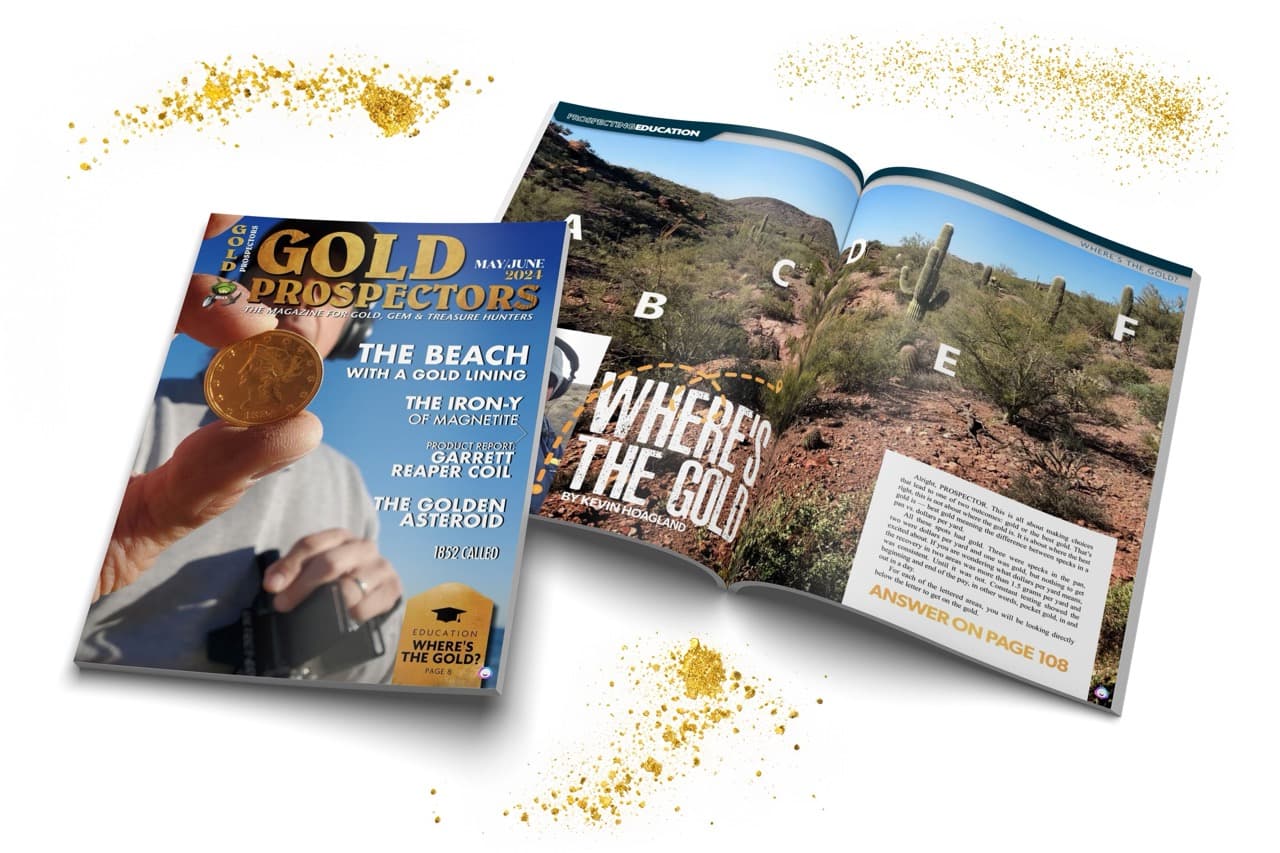 Gold Prospectors Magazine cover